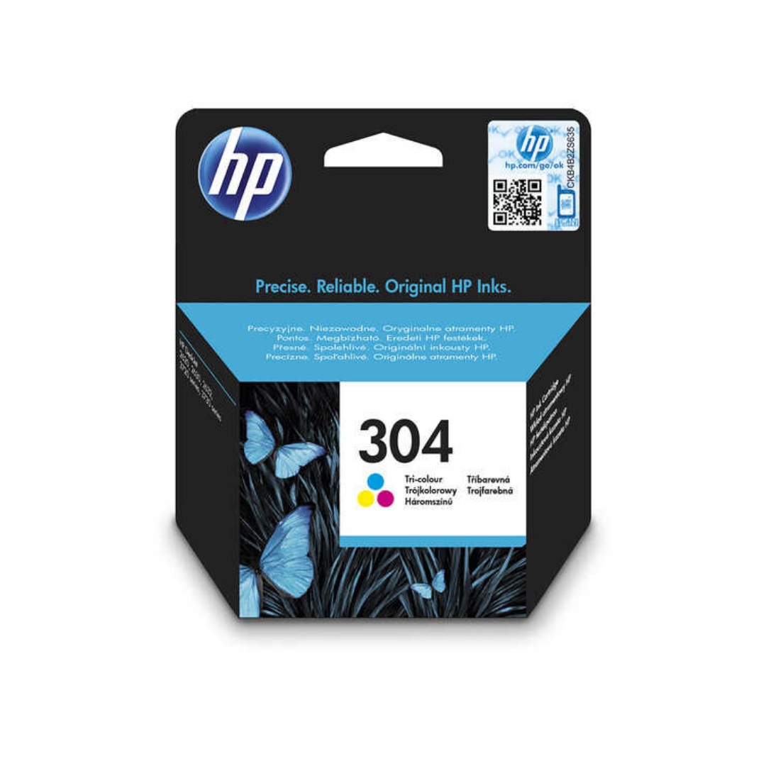 Hp 304-N9K05AE Renkli Orjinal Kartuş