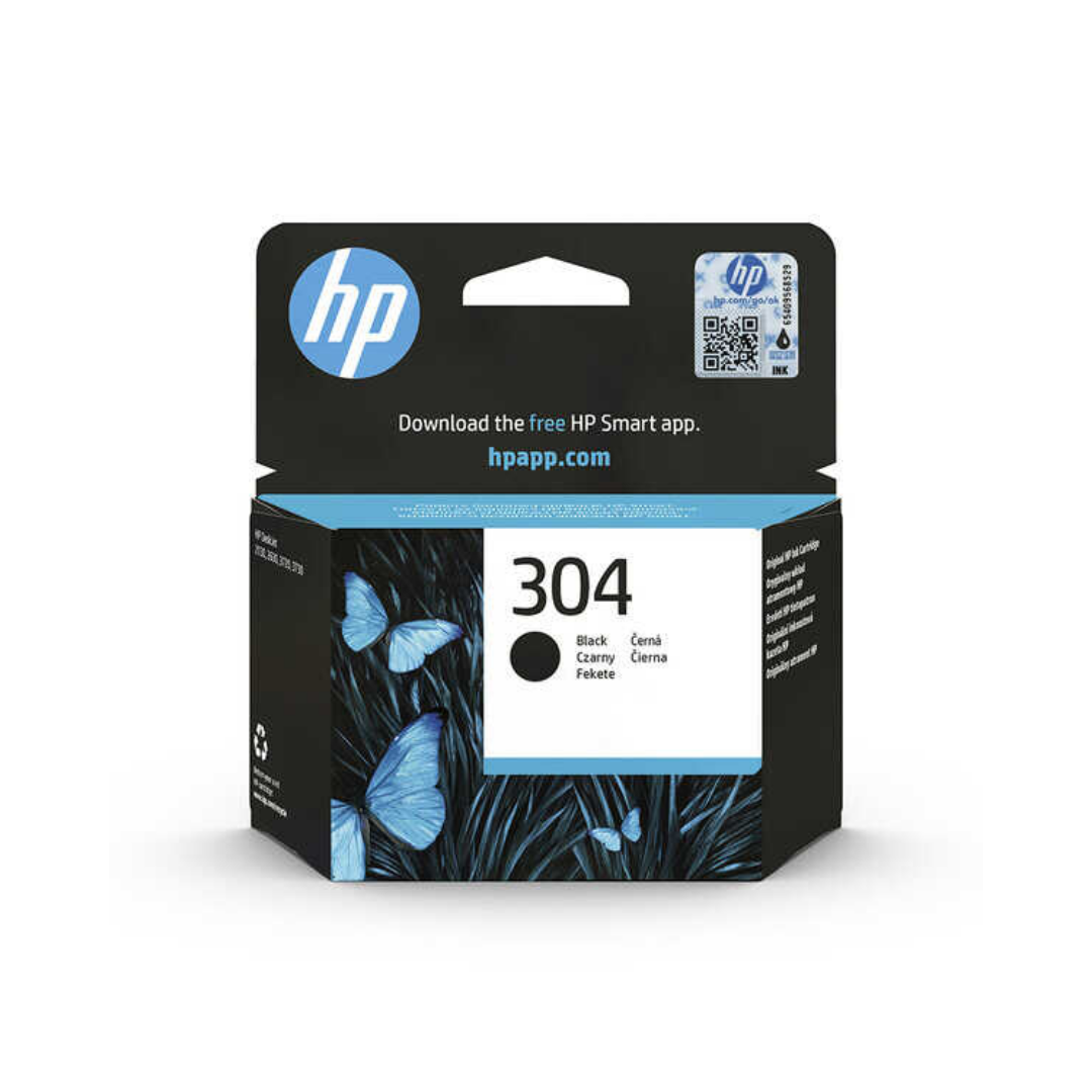 Hp 304-N9K06AE Siyah Orjinal Kartuş