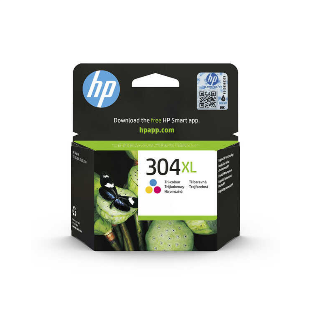 Hp 304XL-N9K07AE Renkli Orjinal Kartuş