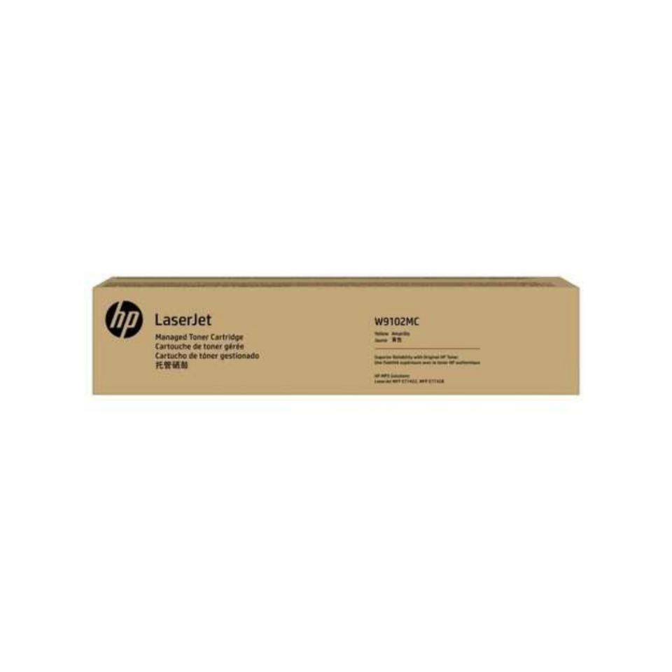 HP W9102MC-E77422DN Sarı Orjinal Toner