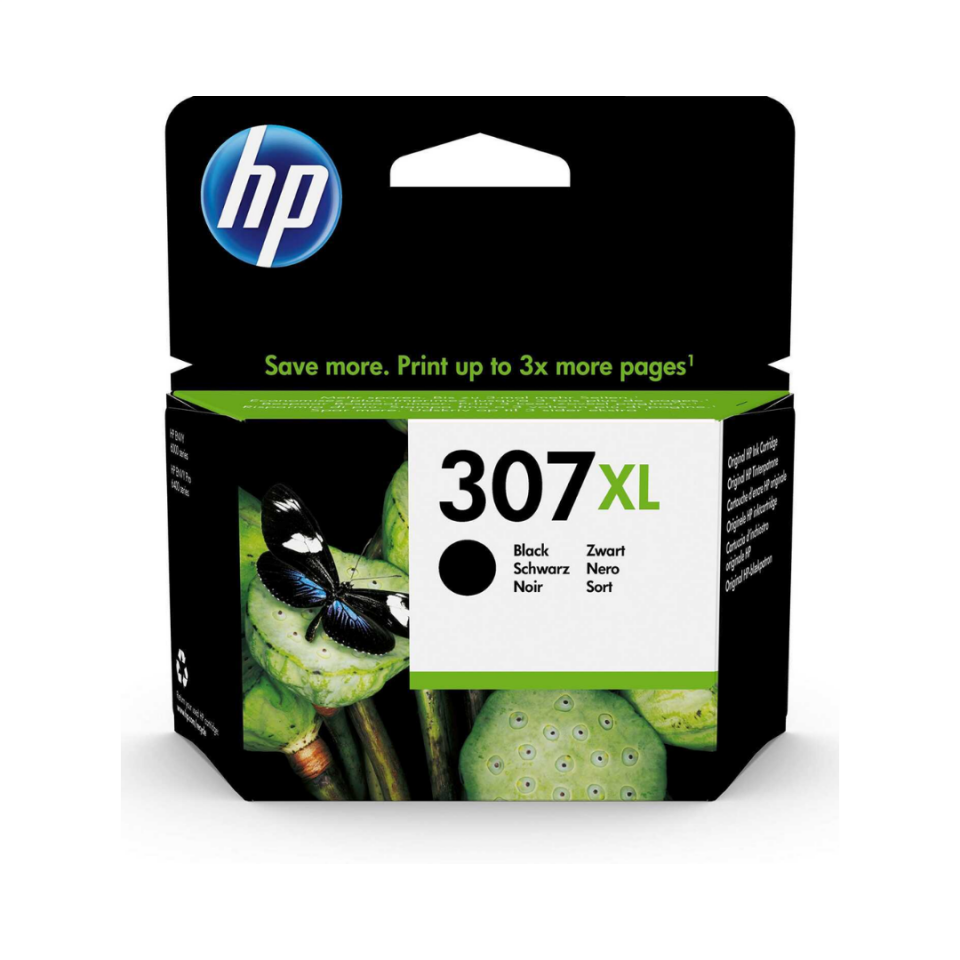 Hp 307XL-3YM64AE Siyah Orjinal Kartuş Yüksek Kapasiteli