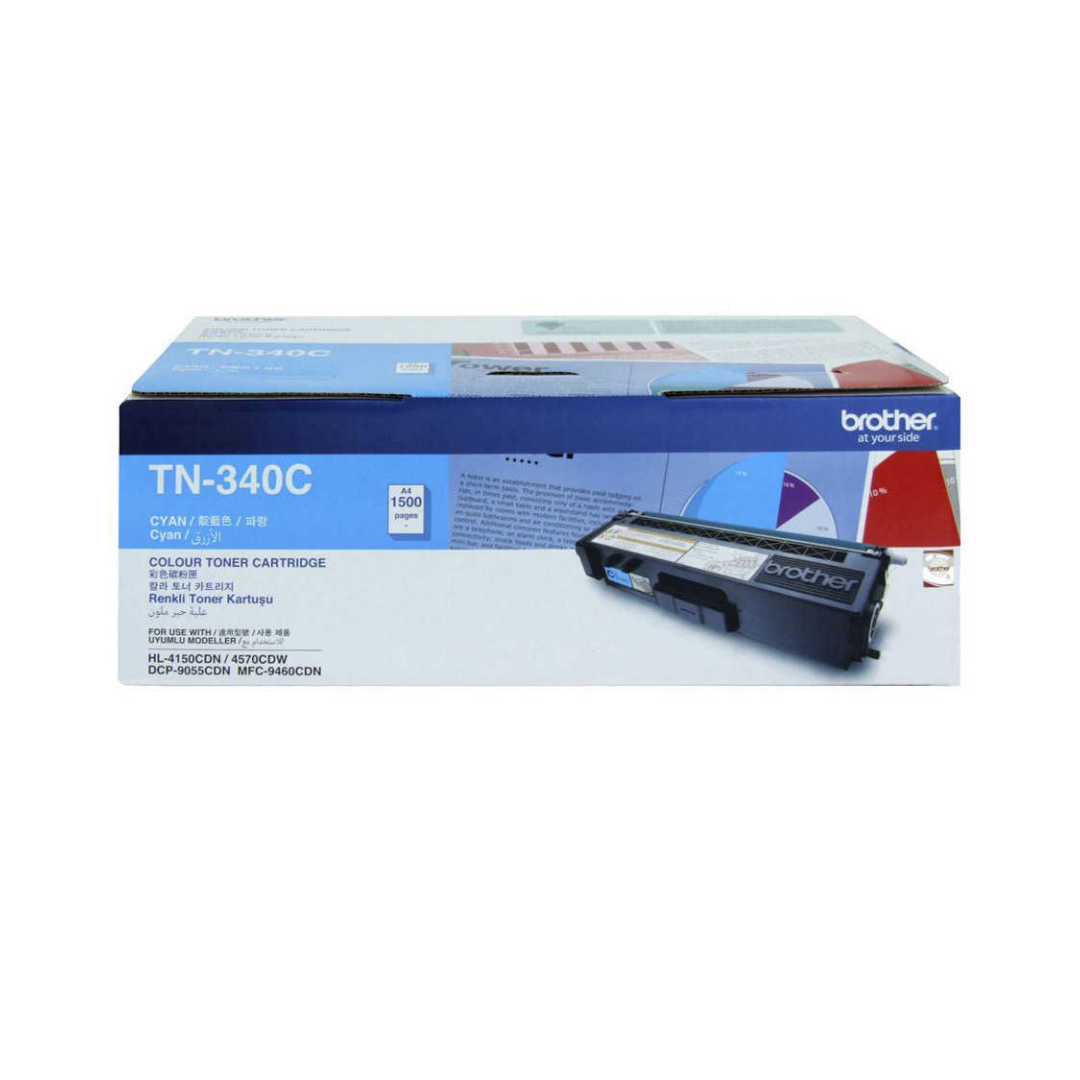 Brother TN-340 Mavi Orjinal Toner