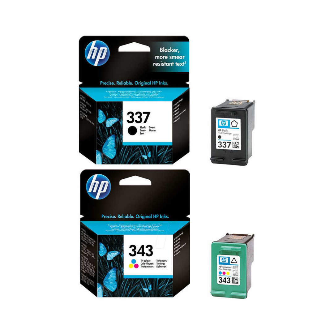 HP 337 / HP 343 Orjinal Kartuş Seti
