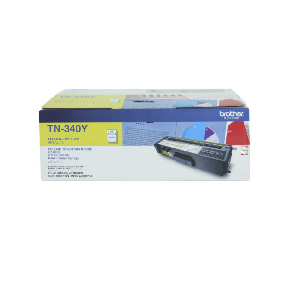 Brother TN-340 Sarı Orjinal Toner