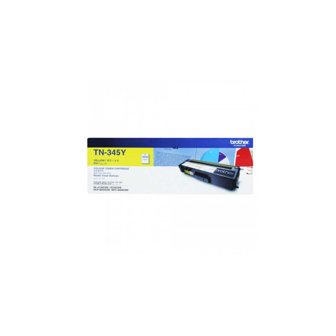 Brother TN-345 Sarı Orjinal Toner Yüksek Kapasiteli