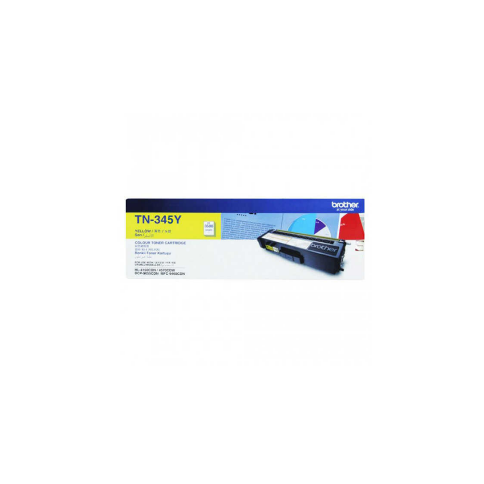 Brother TN-345 Sarı Orjinal Toner Yüksek Kapasiteli