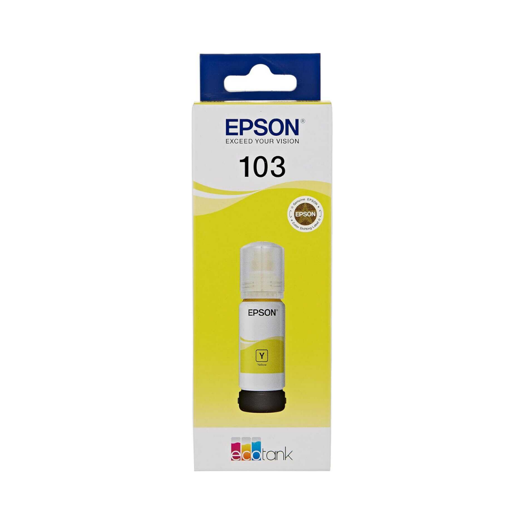 Epson 103-C13T00S44A Sarı Orjinal Mürekkep