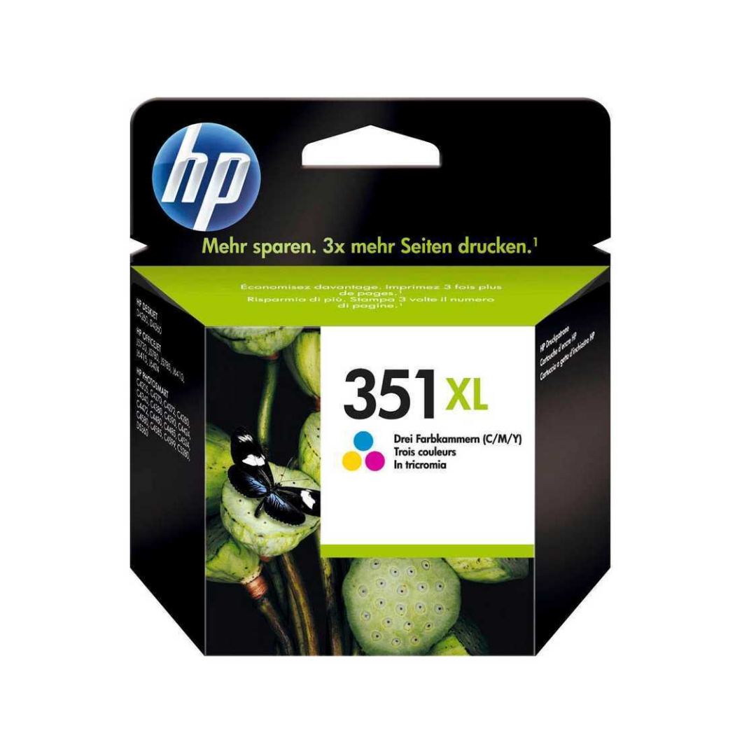 Hp 351XL-CB338E Renkli Orjinal Kartuş Yüksek Kapasite