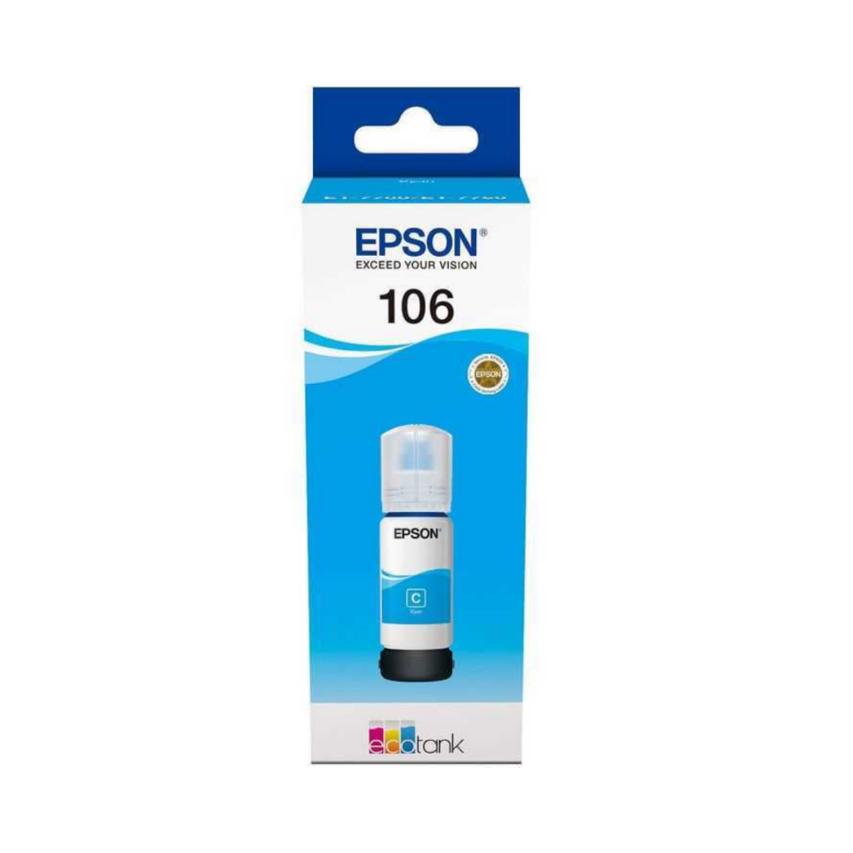 Epson 106-C13T00R240 Mavi Orjinal Mürekkep