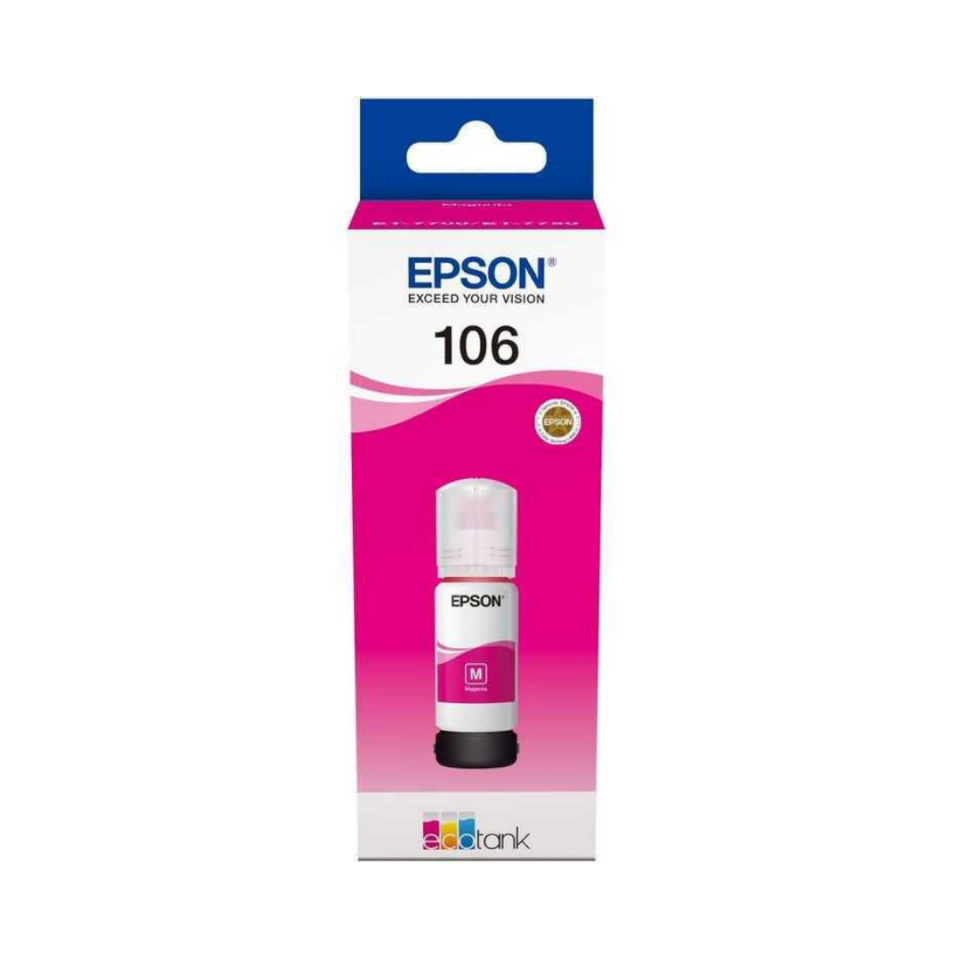 Epson 106-C13T00R340 Kırmızı Orjinal Mürekkep