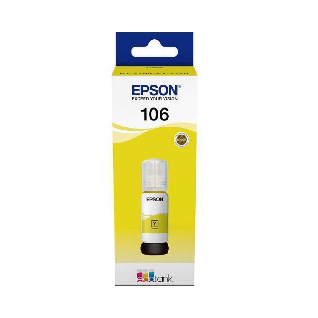 Epson 106-C13T00R440 Sarı Orjinal Mürekkep