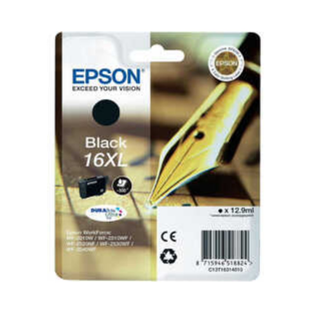 Epson 16XL-T1631-C13T16314020 Siyah Orjinal Kartuş