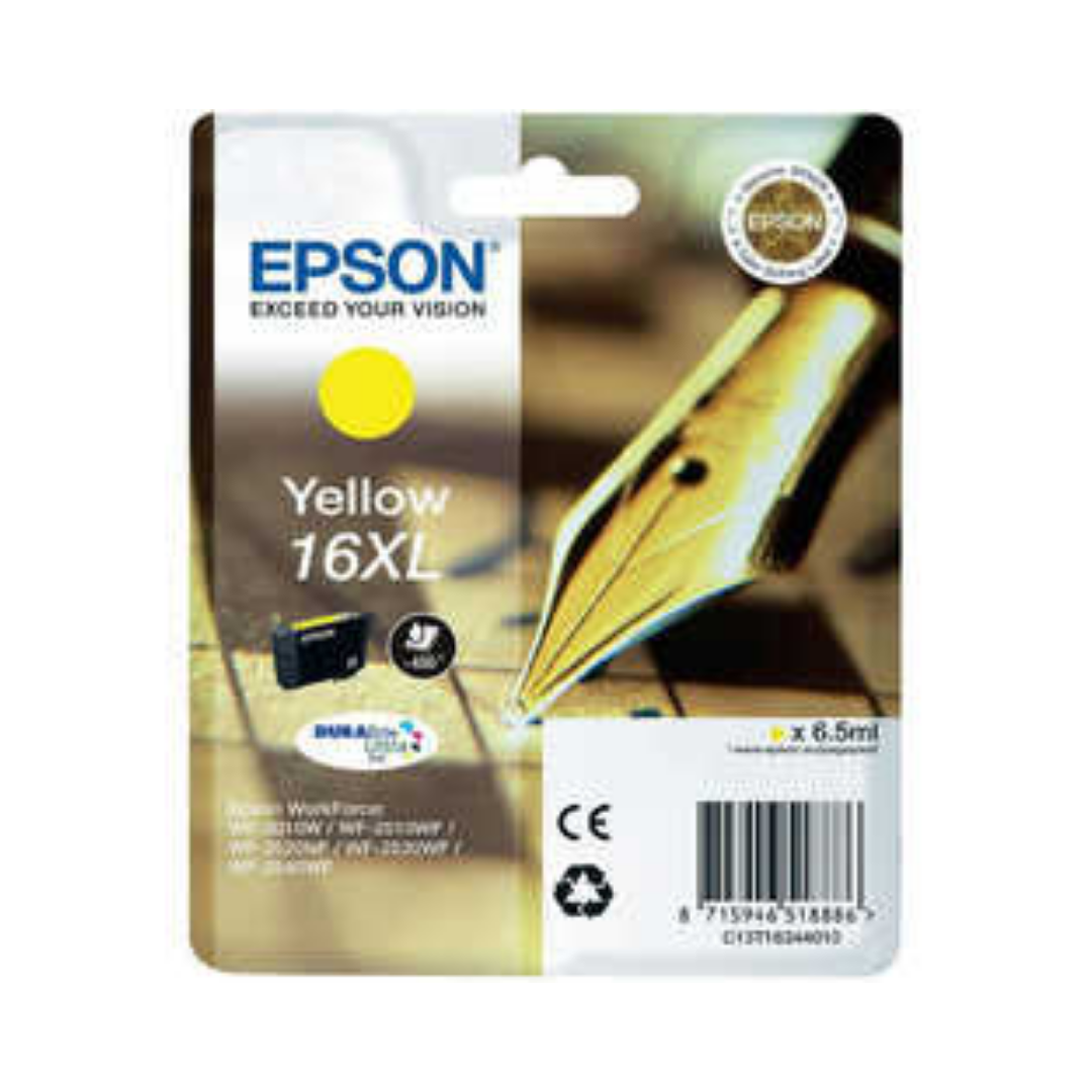 Epson 16XL-T1634-C13T16344020 Sarı Orjinal Kartuş