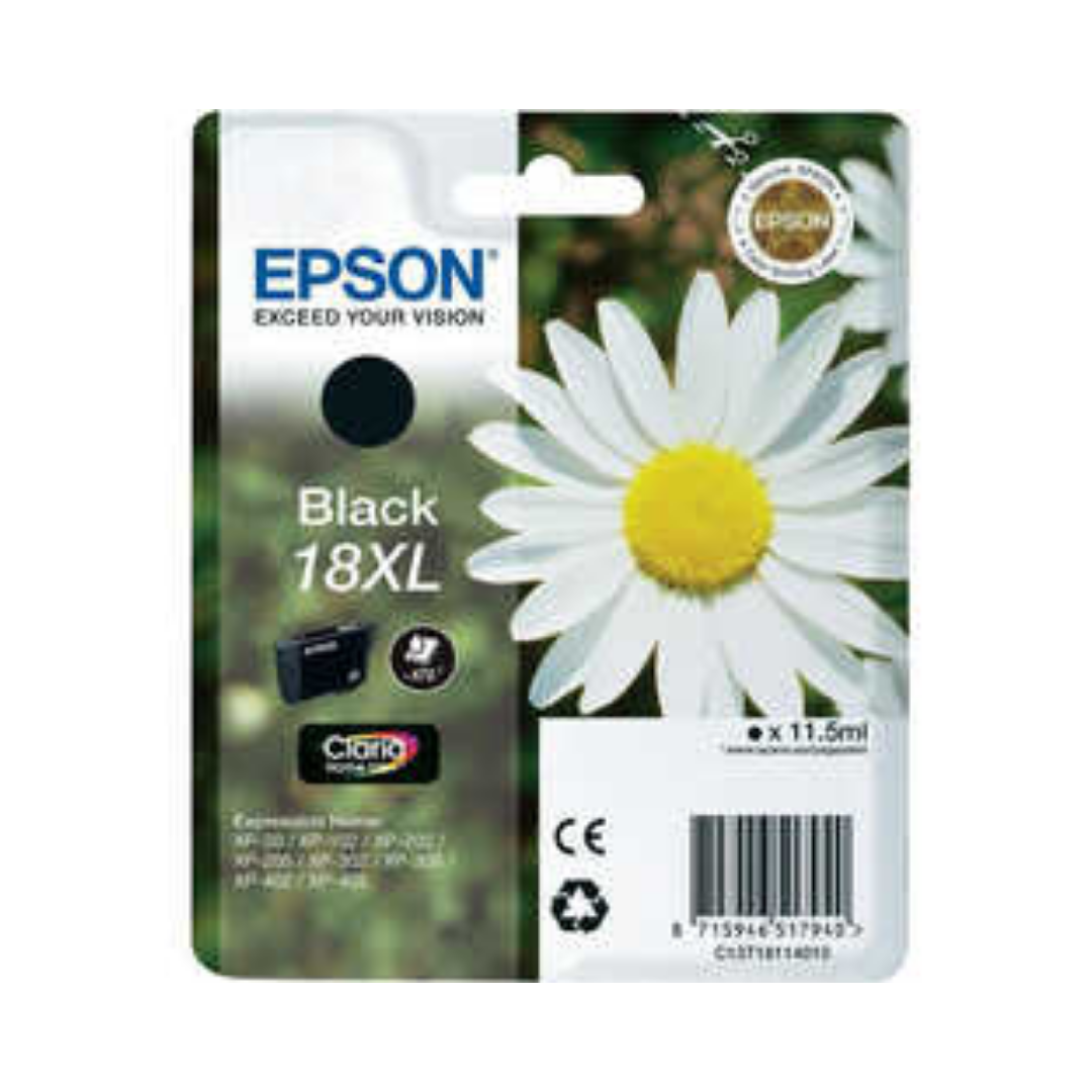 Epson 18XL-T1811-C13T18114020 Siyah Orjinal Kartuş