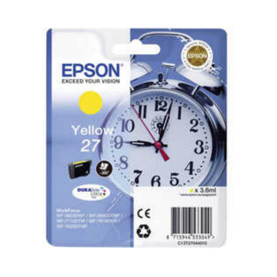 Epson 27-T2704-C13T27044020 Sarı Orjinal Kartuş