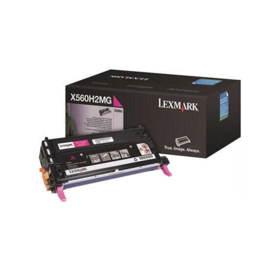 Lexmark X560-X560H2MG Kırmızı Orjinal Toner