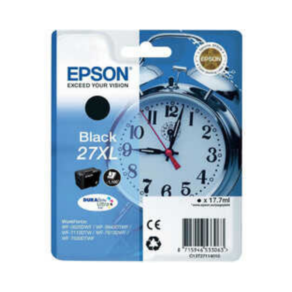 Epson 27XL-T2711-T27114020 Orjinal Siyah Kartuş