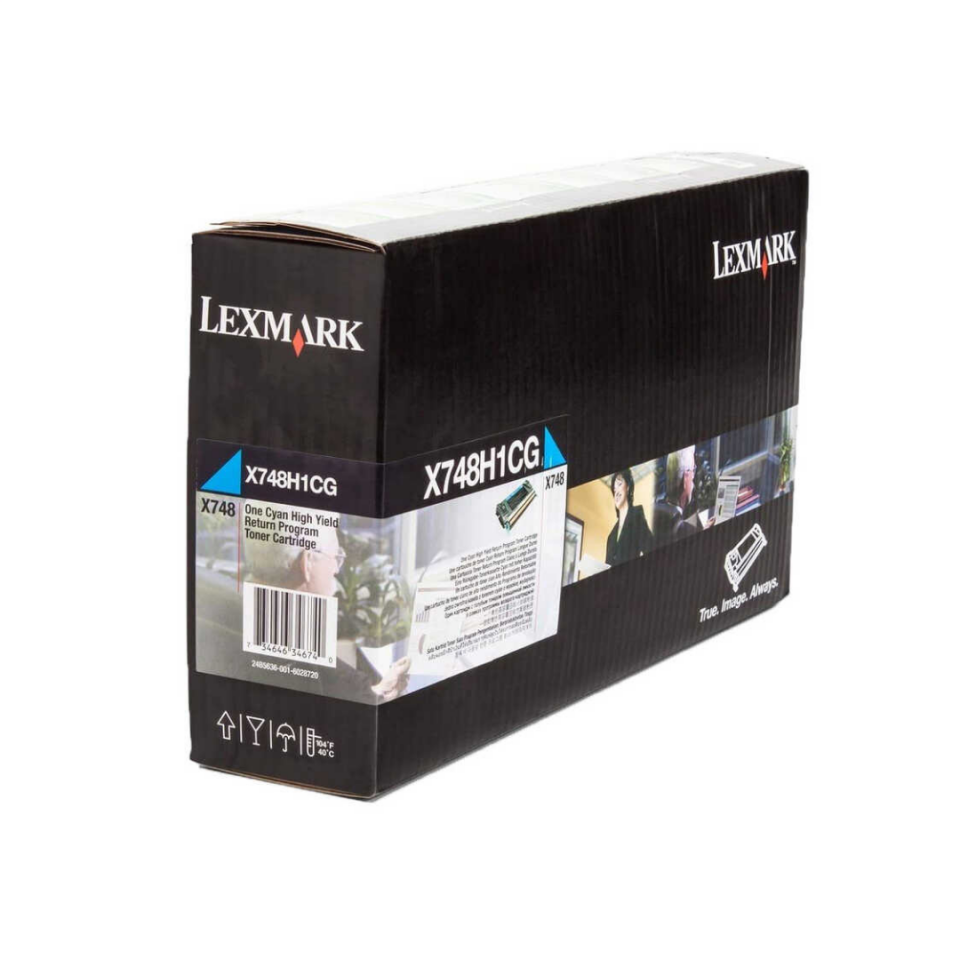 Lexmark X748-X748H1CG Mavi Orjinal Toner Yüksek Kapasiteli