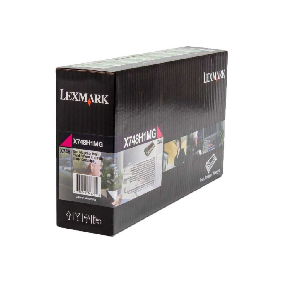 Lexmark X748-X748H1MG Kırmızı Orjinal Toner