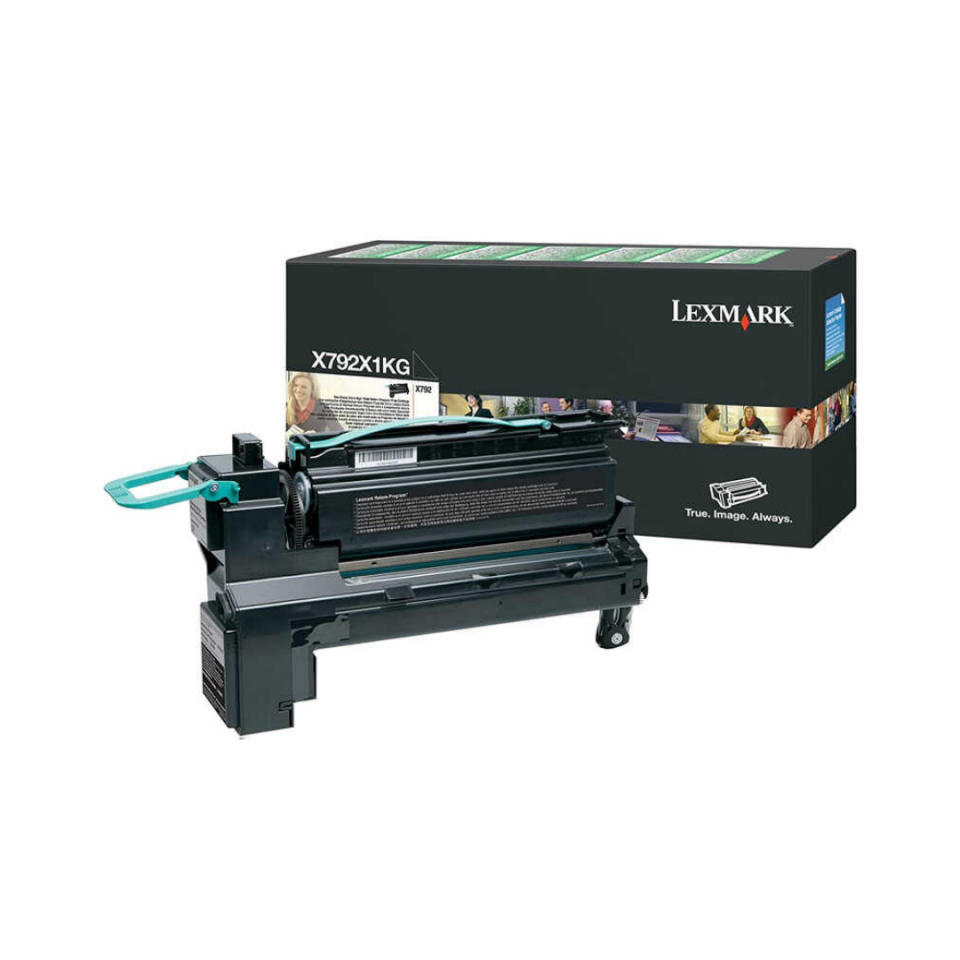 Lexmark X792-X792X1KG Siyah Orjinal Toner Yüksek Kapasiteli