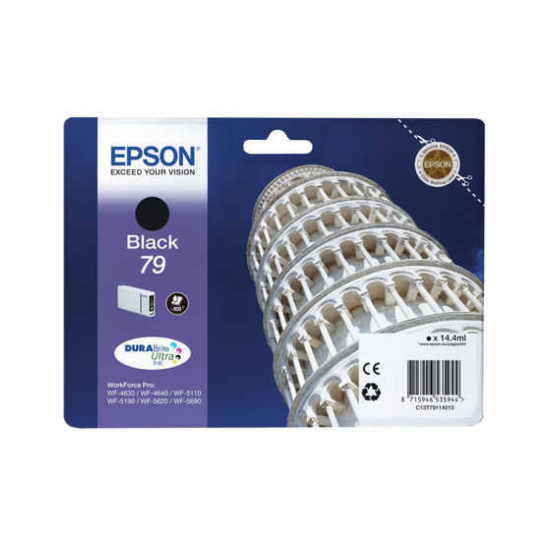Epson 79-T7911-C13T79114010 Siyah Orjinal Kartuş