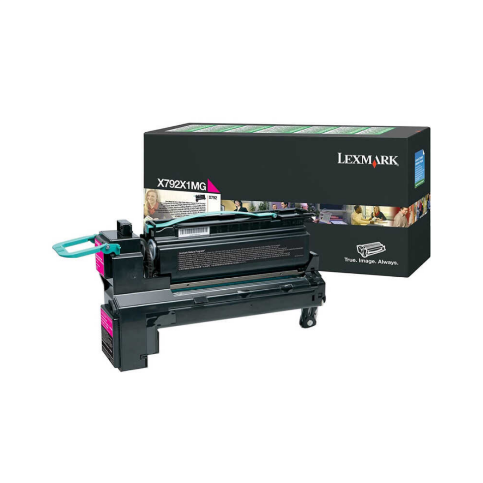 Lexmark X792-X792X1MG Kırmızı Orjinal Toner