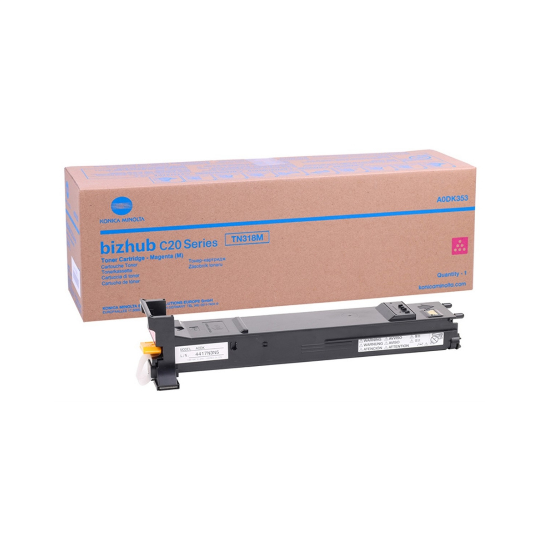 Konica Minolta TN-318 Kırmızı Orjinal Fotokopi Toner