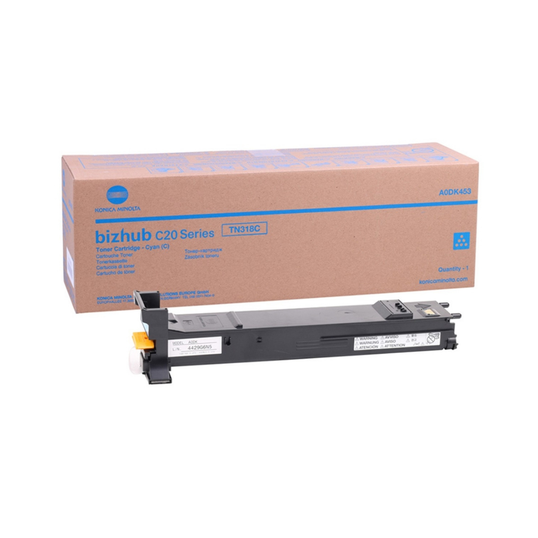 Konica Minolta TN-318 Mavi Orjinal Fotokopi Toner