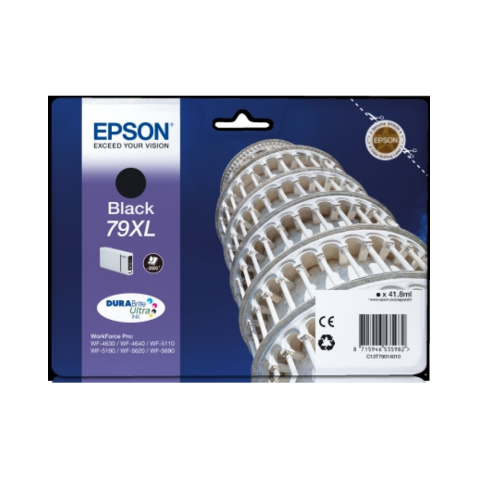 Epson 79XL-C13T79014010 Siyah Orjinal Kartuş