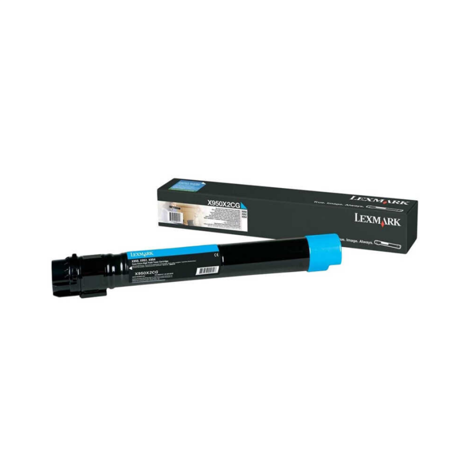 Lexmark X950-X950X2CG Mavi Orjinal Toner