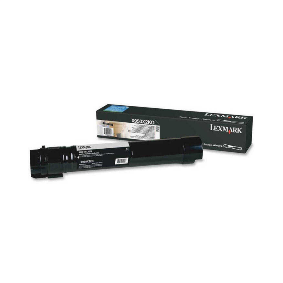 Lexmark X950-X950X2KG Siyah Orjinal Toner