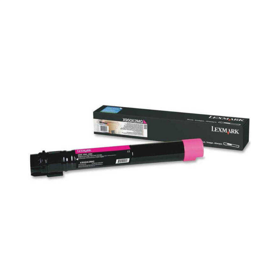 Lexmark X950-X950X2MG Kırmızı Orjinal Toner