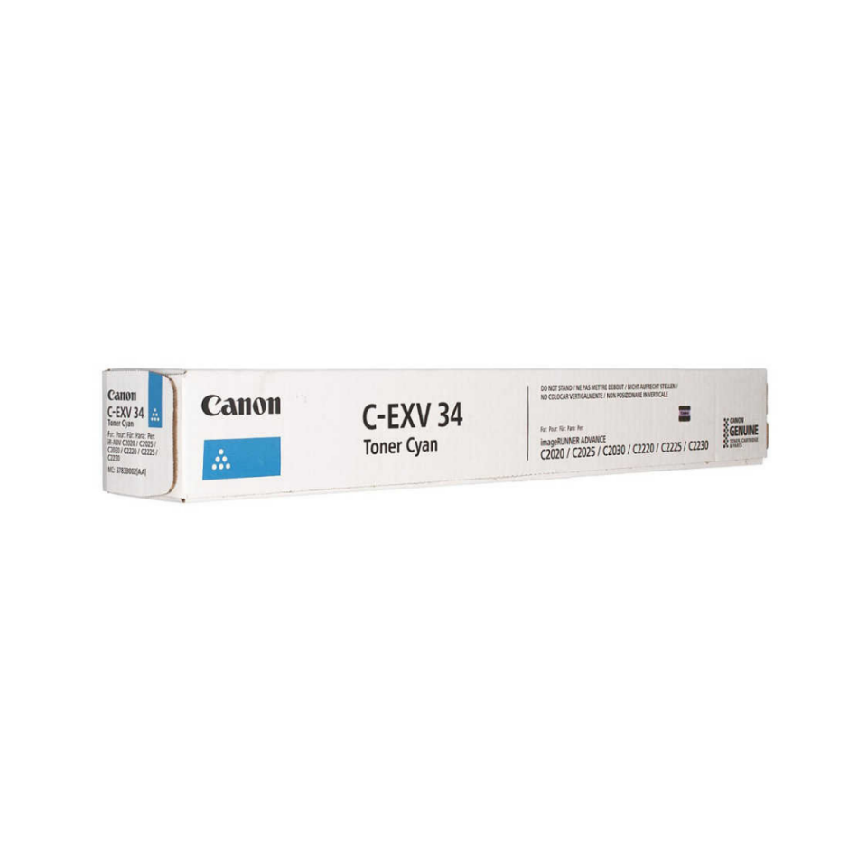 Canon C-EXV-034 Mavi Orjinal Fotokopi Toneri