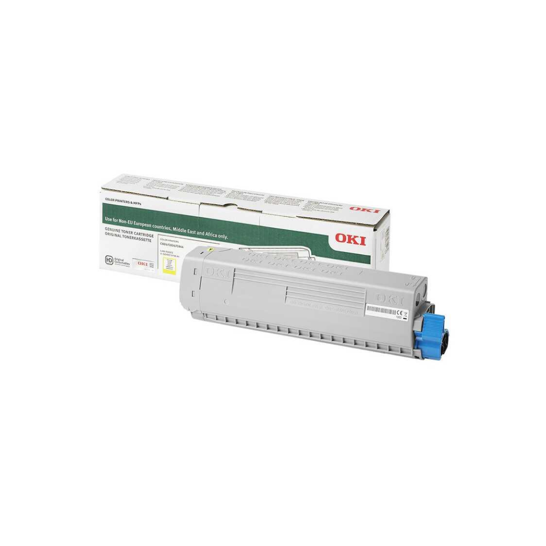 OKI 47095705 Sarı Orjinal Toner - C824 / C834 / C844