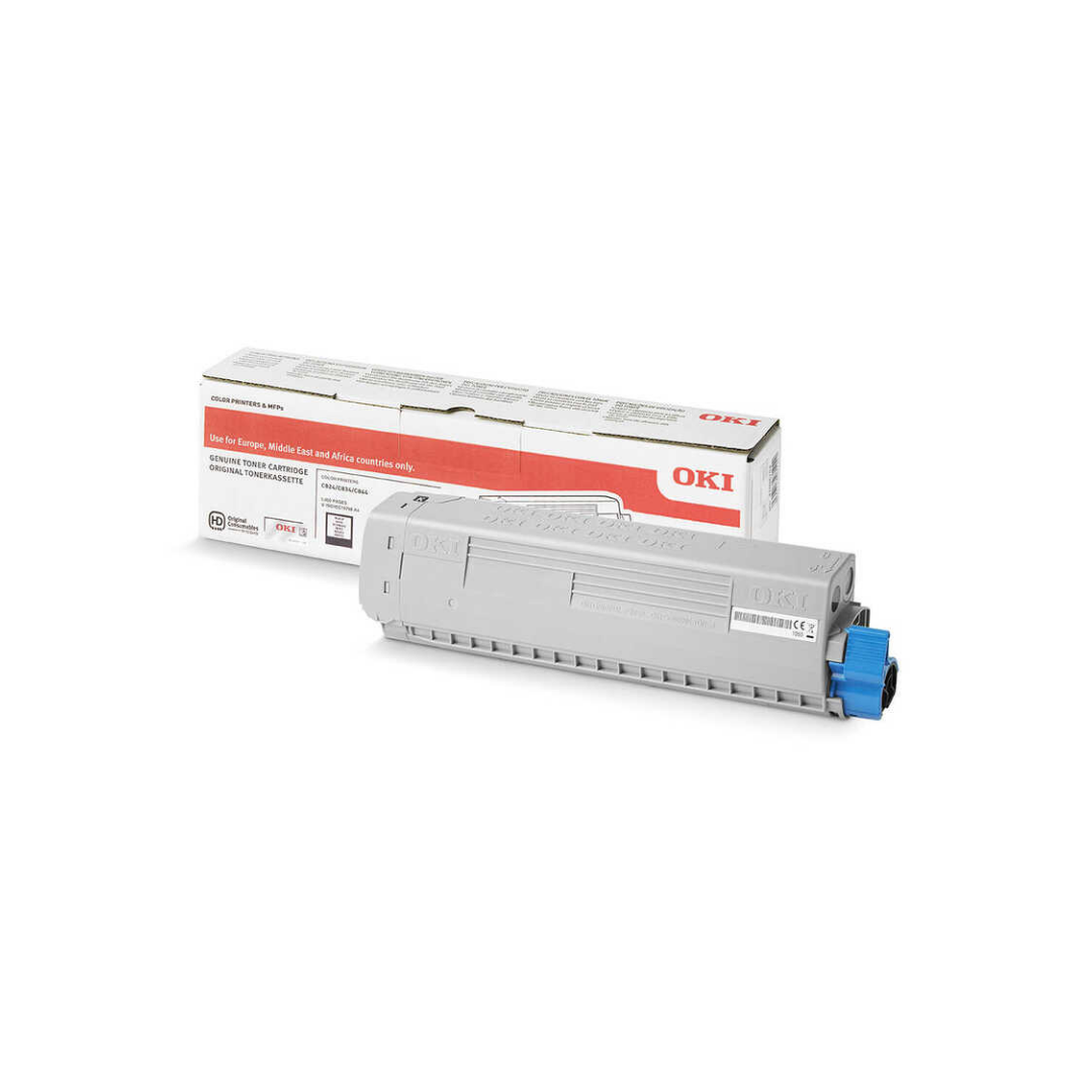 OKI 47095708 Siyah Orjinal Toner - C824 / C834 / C844
