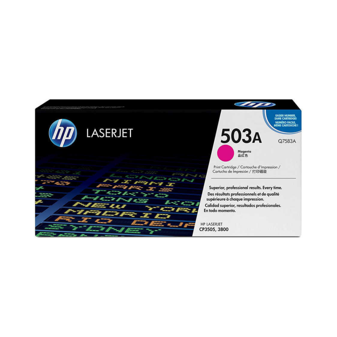 Hp 503A-Q7583A Kırmızı Orjinal Toner