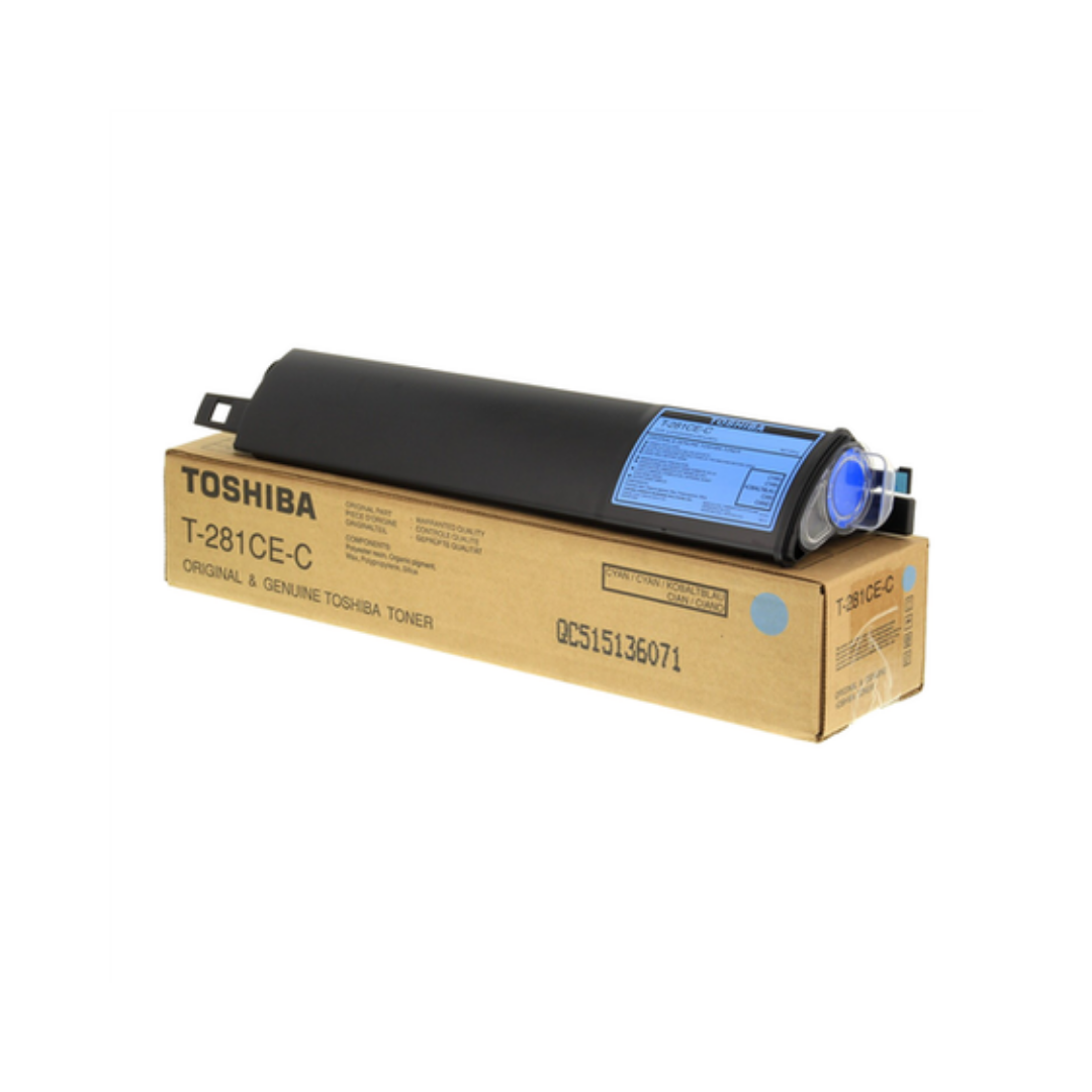 Toshiba T-281CE-C Mavi Orjinal Toner