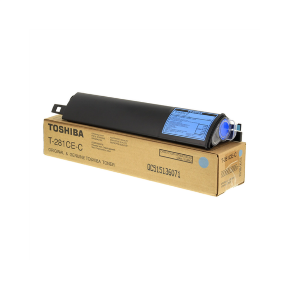 Toshiba T-281CE-C Mavi Orjinal Toner