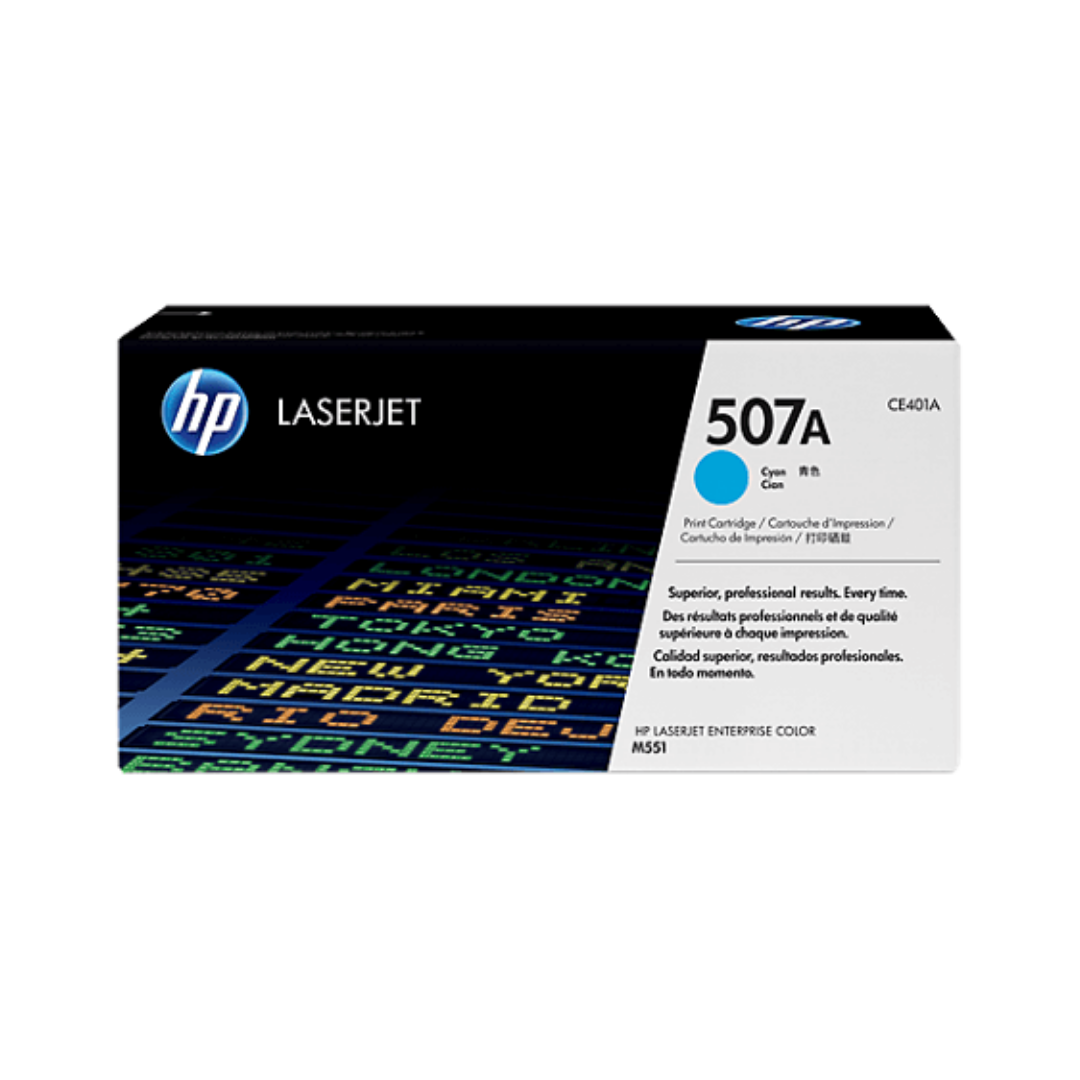 Hp 507A-CE401A Orjinal Mavi Toner