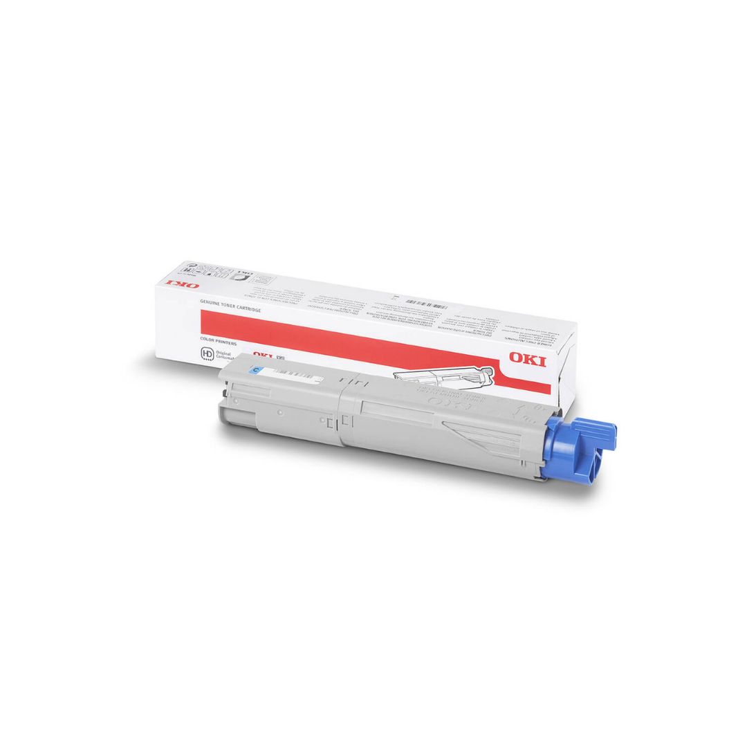 Oki C301-44973543 Mavi Orjinal Toner