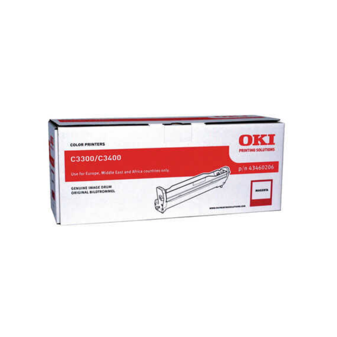 Oki C3300-43460206 Orjinal Kırmızı Drum Ünitesi