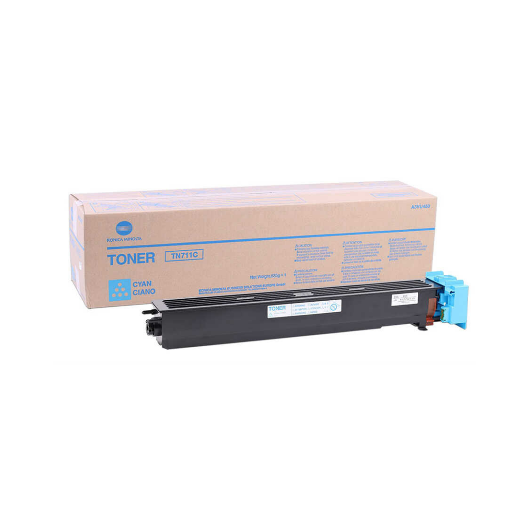 Konica Minolta TN-711 Mavi Orjinal Fotokopi Toner