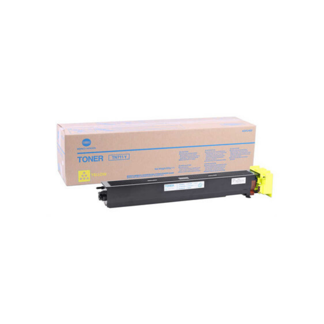 Konica Minolta TN-711 Sarı Orjinal Fotokopi Toner
