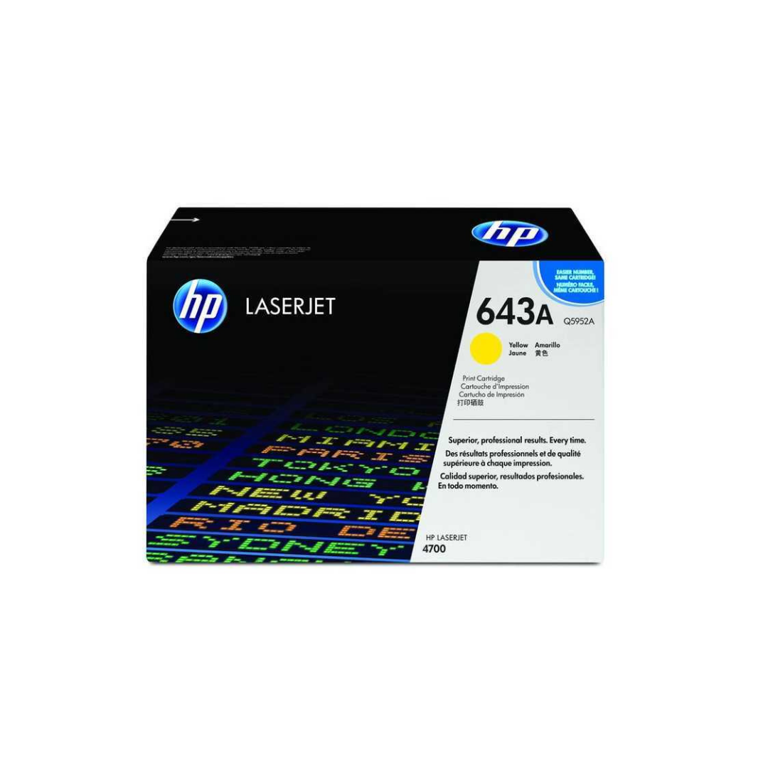 Hp 643A-Q5952A Orjinal Sarı Toner
