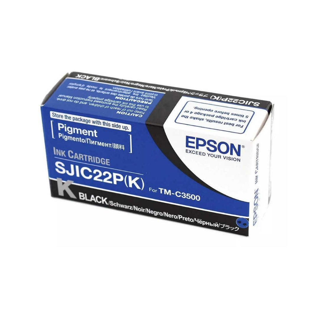 Epson SJIC22-C33S020601 Siyah Orjinal Kartuş