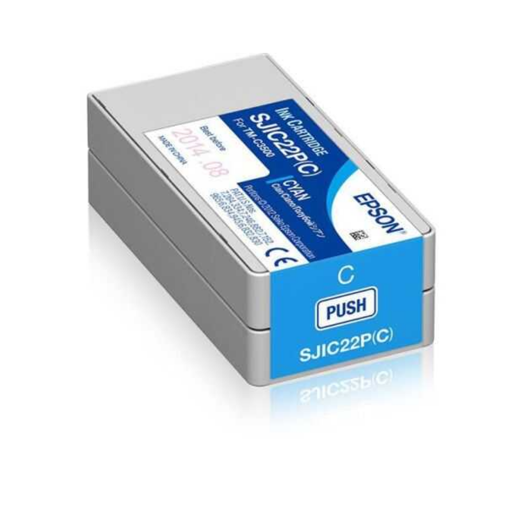 Epson SJIC22-C33S020602 Mavi Orjinal Kartuş