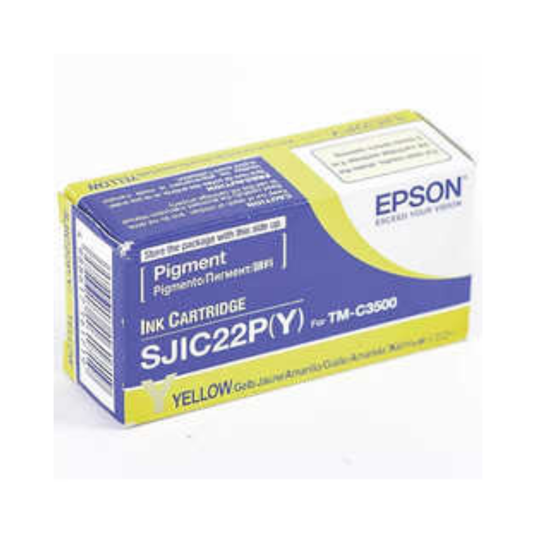 Epson SJIC22-C33S020604 Sarı Orjinal Kartuş