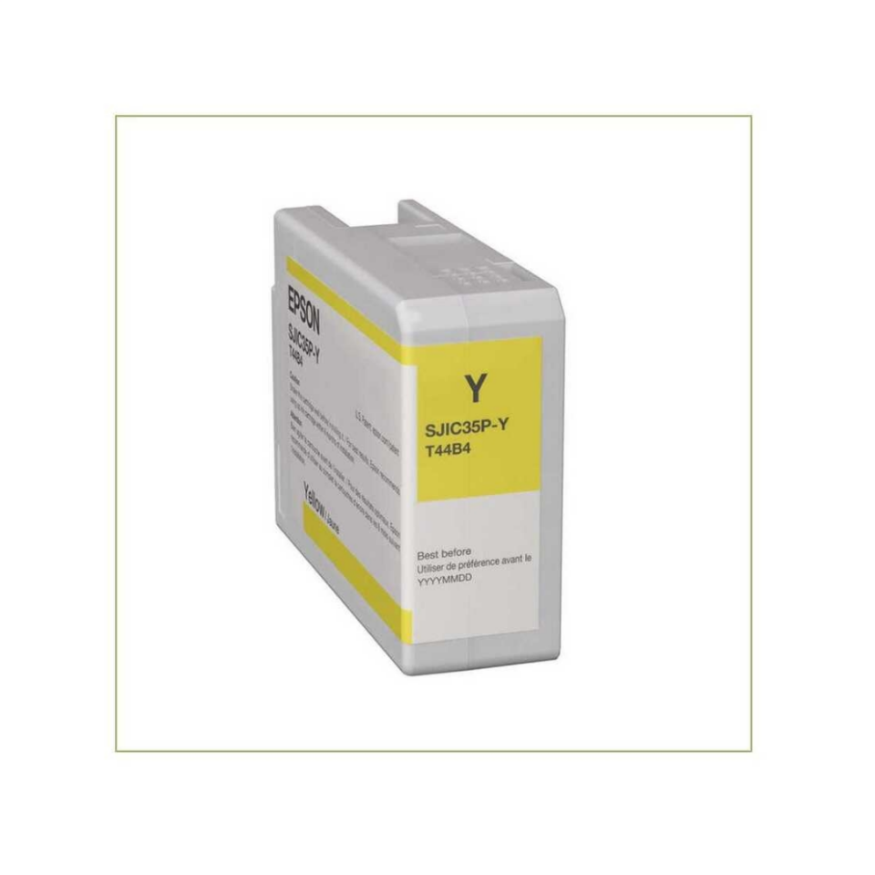 Epson SJIC35P-T44B420 -C13T44B420 Sarı Orjinal Kartuş