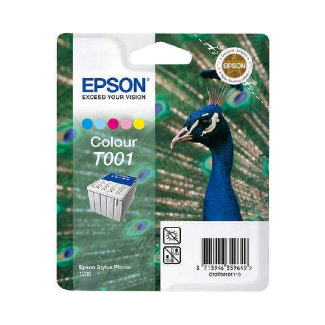 Epson T001-C13T00101120 Renkli Orjinal Kartuş