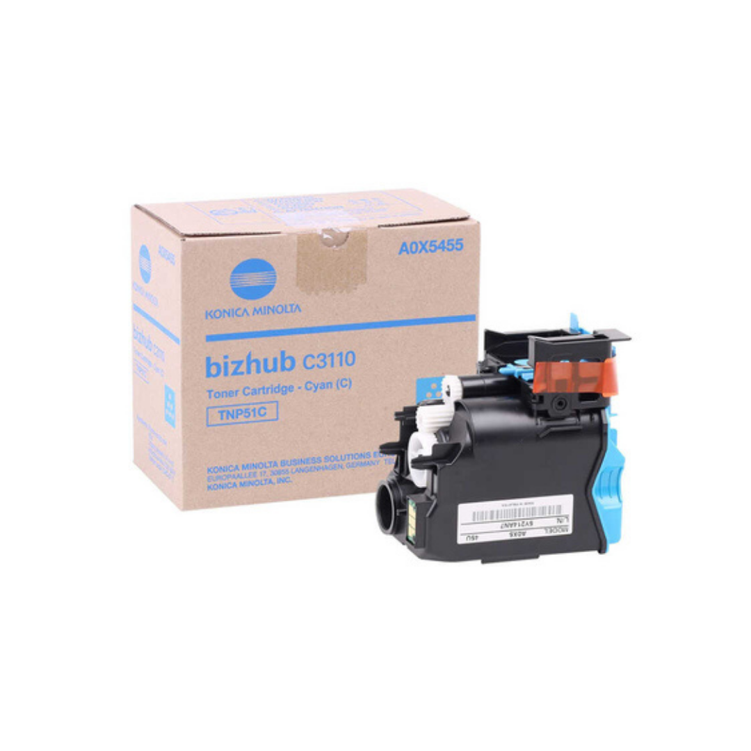 Konica Minolta TNP-51/A0X5455 Mavi Orjinal Fotokopi Toner